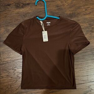 aerie smoothez crop tee